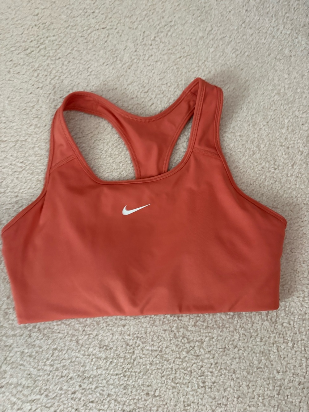 Nike Coral Racerback Dri-FIT Sports Bra